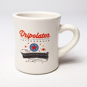 Dripolator Coffee House Collectible Ceramic Coffee Mug Cup Westford China